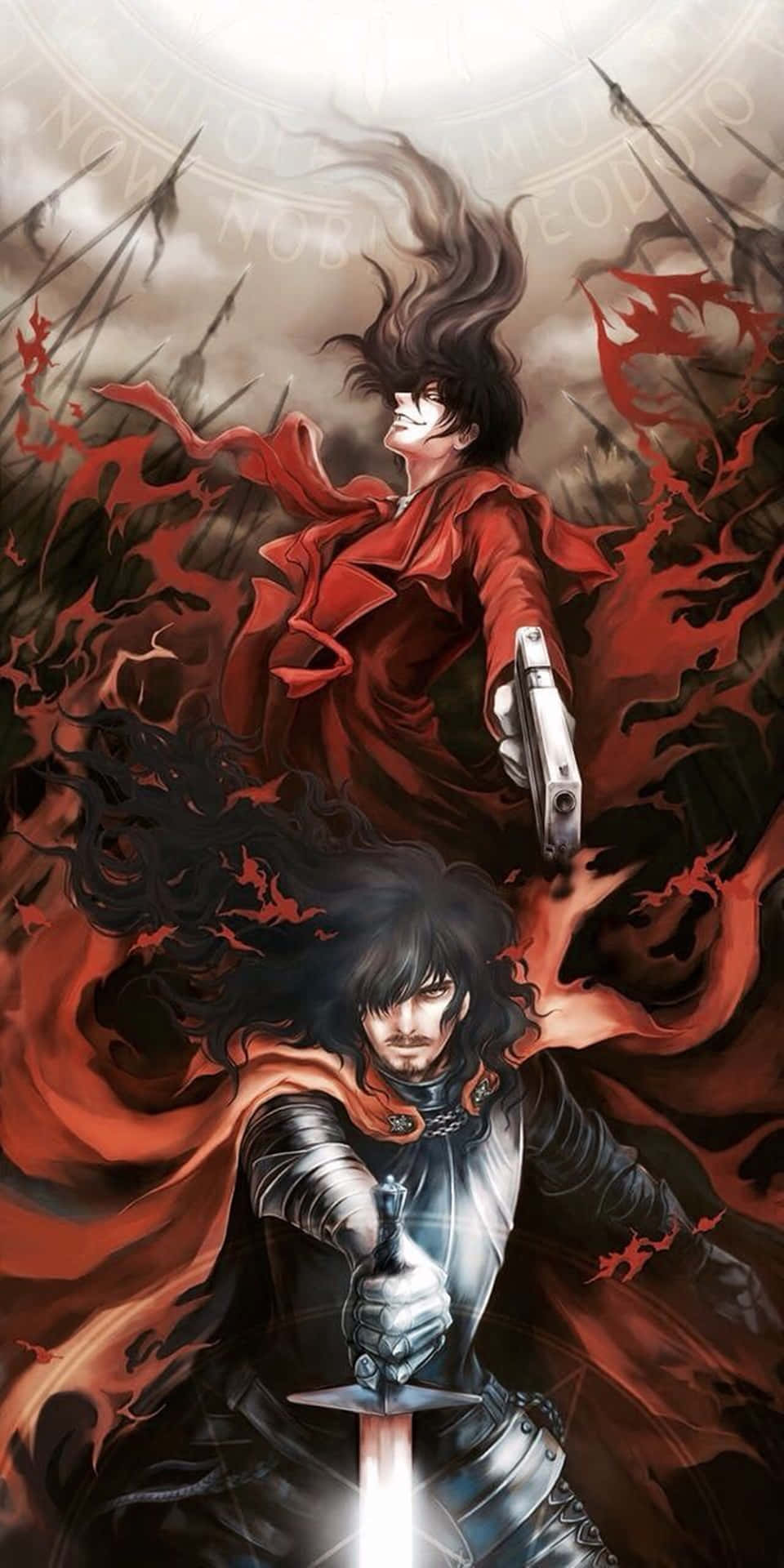 Exceptional 4k Display Of Hellsing Ultimate Characters Background