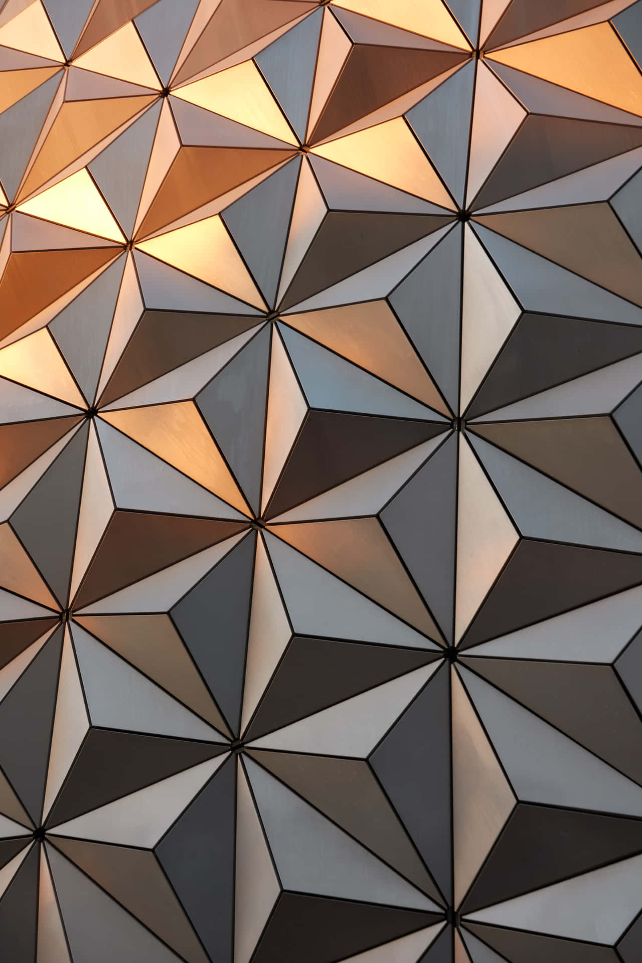 Exceptional Triangular Geometric Design Background
