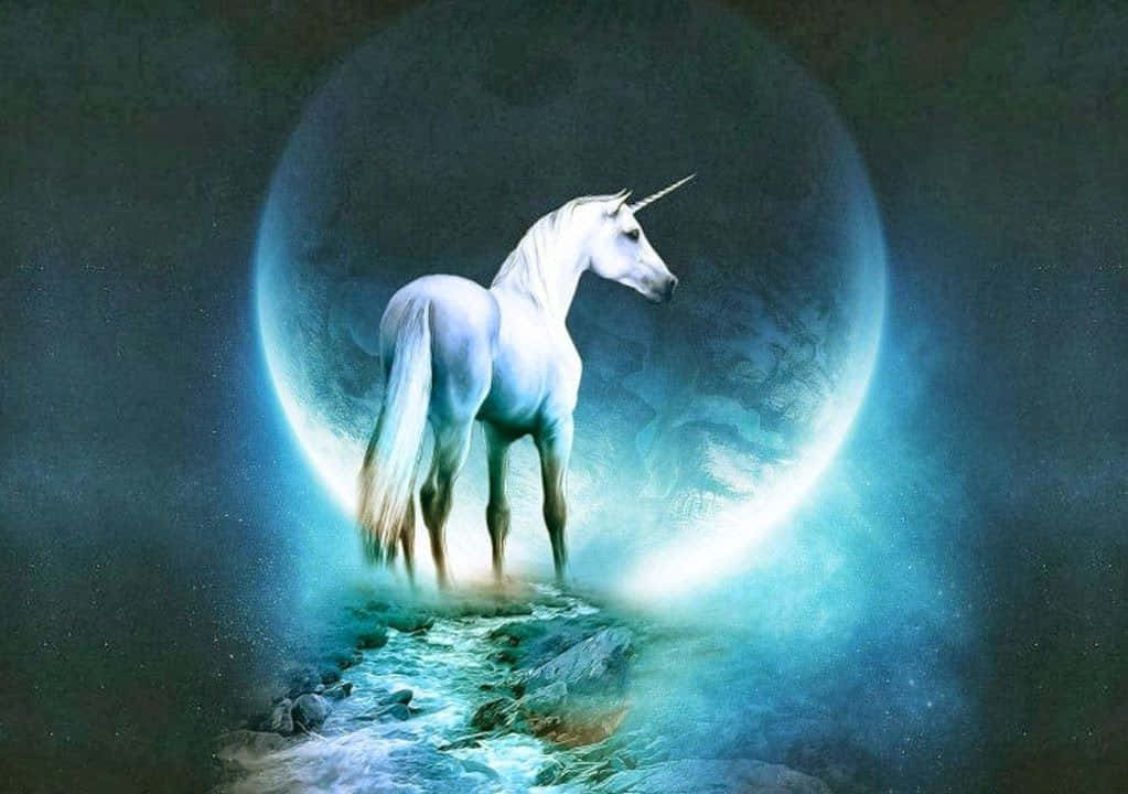 Exceptional White Unicorn Background