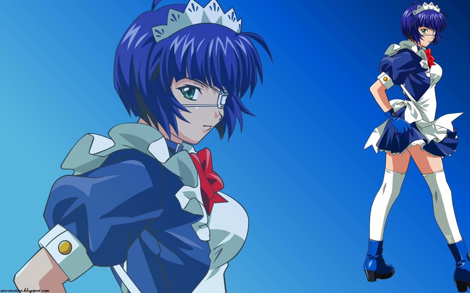 Exchanging Blows In The Timeless Classic, Ikki Tousen Background