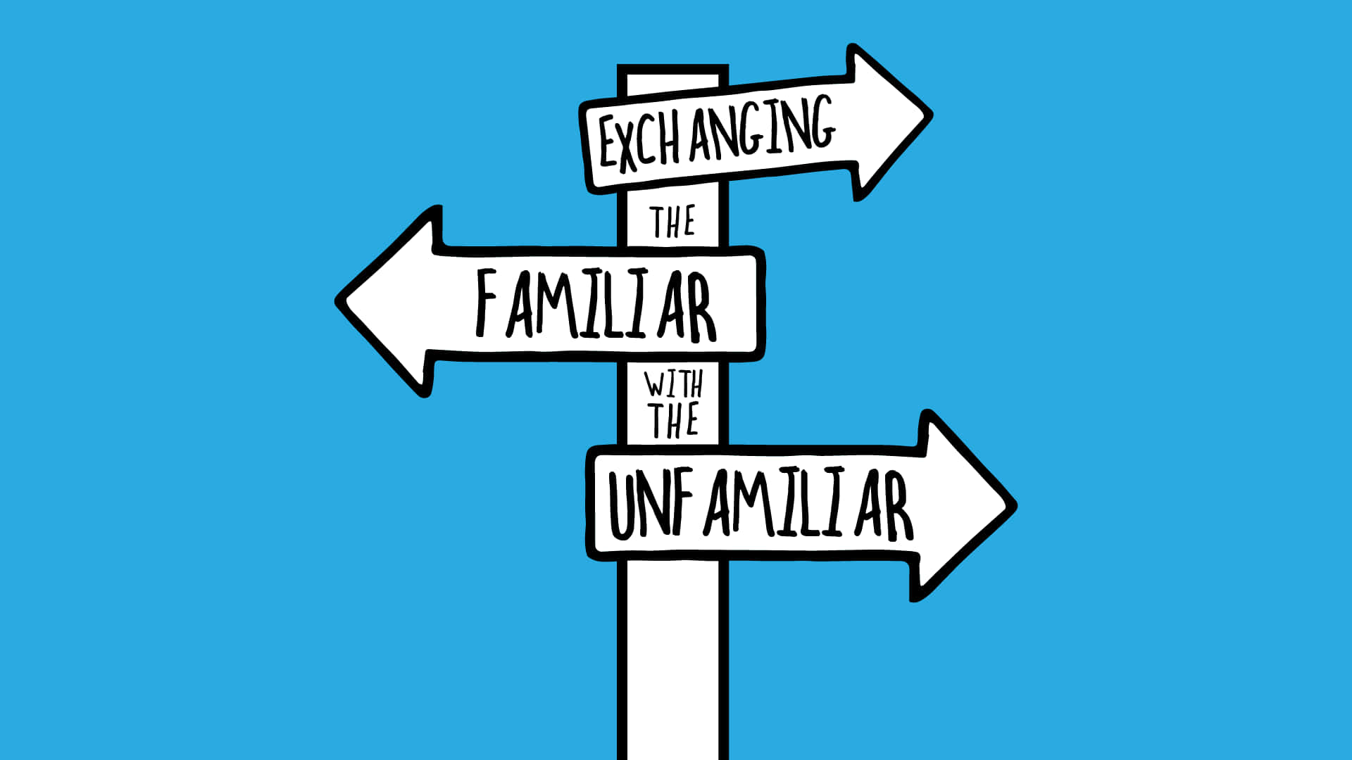 Exchanging The Familiar With The Unfamiliar