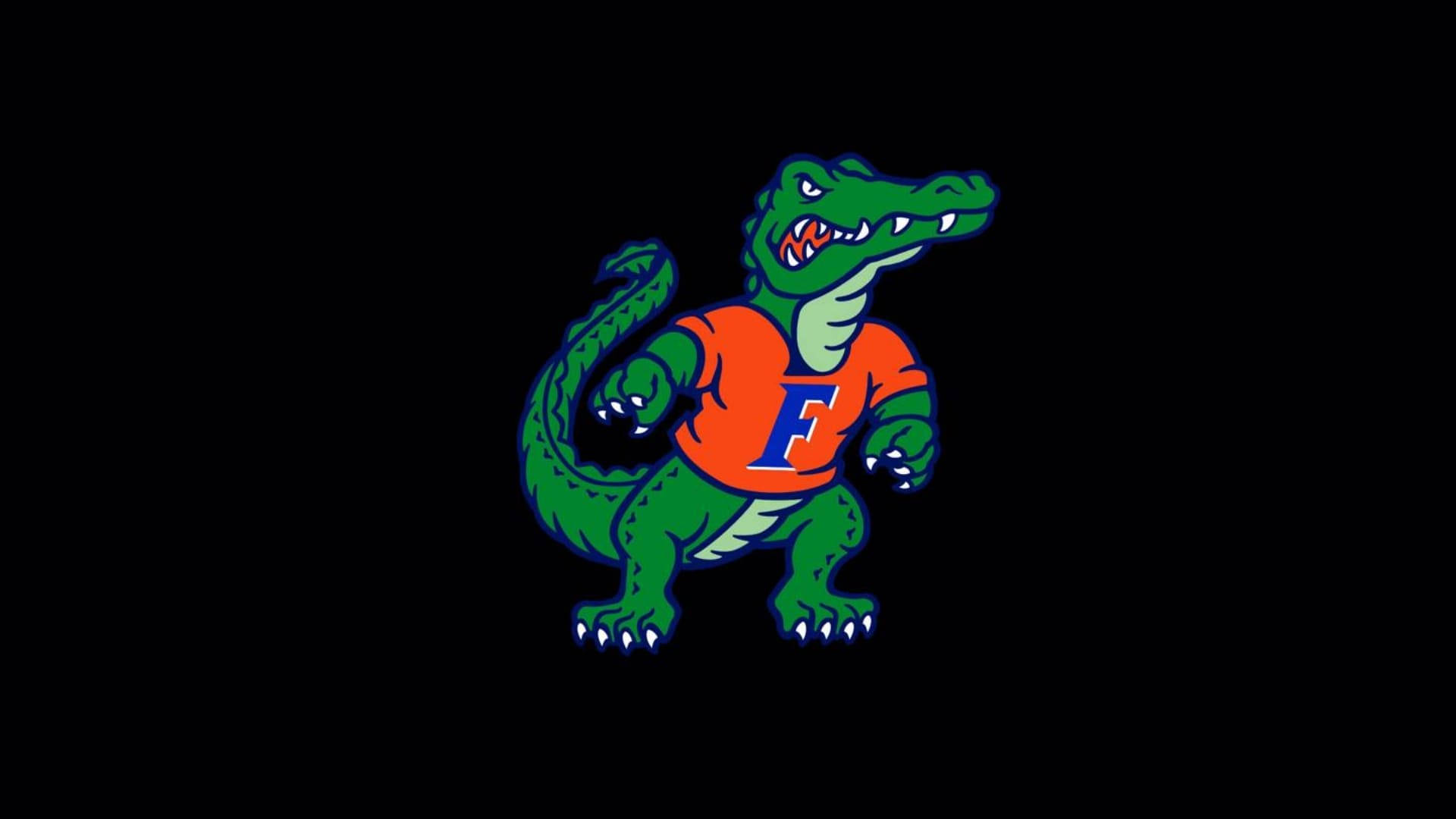 Excited Florida Gators Mascot, Albert Background