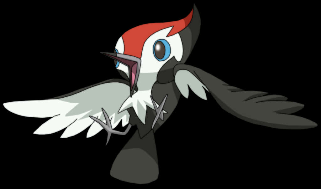 Excited Pikipek Background