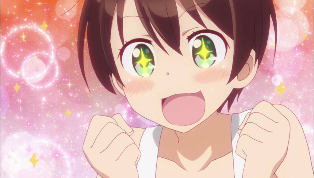 Excited Twinkling Anime Eyes