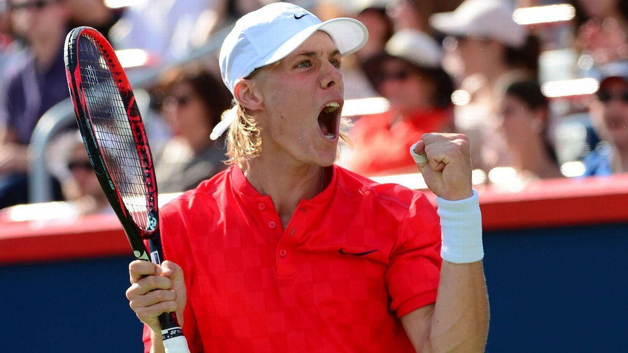 Excitement And Passion - Denis Shapovalov In Action