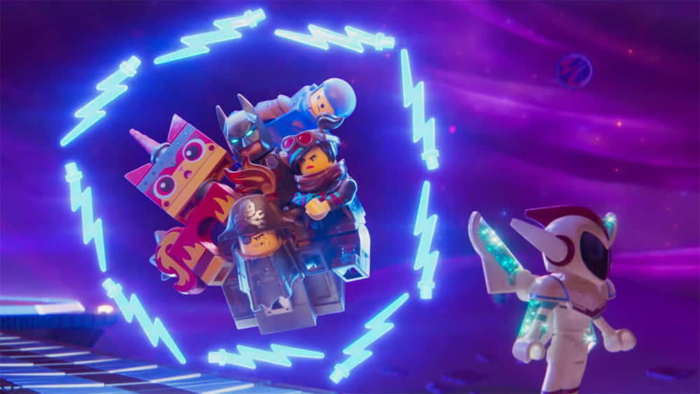 Exciting Characters Of Lego Movie 2 Background