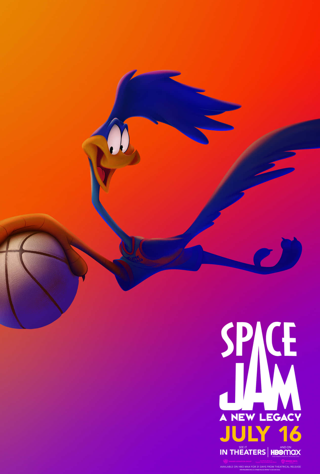Exciting Collision Of Two Worlds In Space Jam: A New Legacy. Background