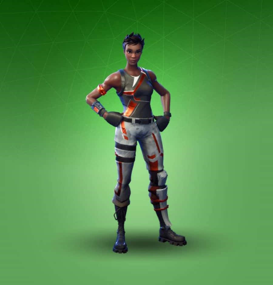 Exciting Fortnite Skins In Battle Royale Showdown Background