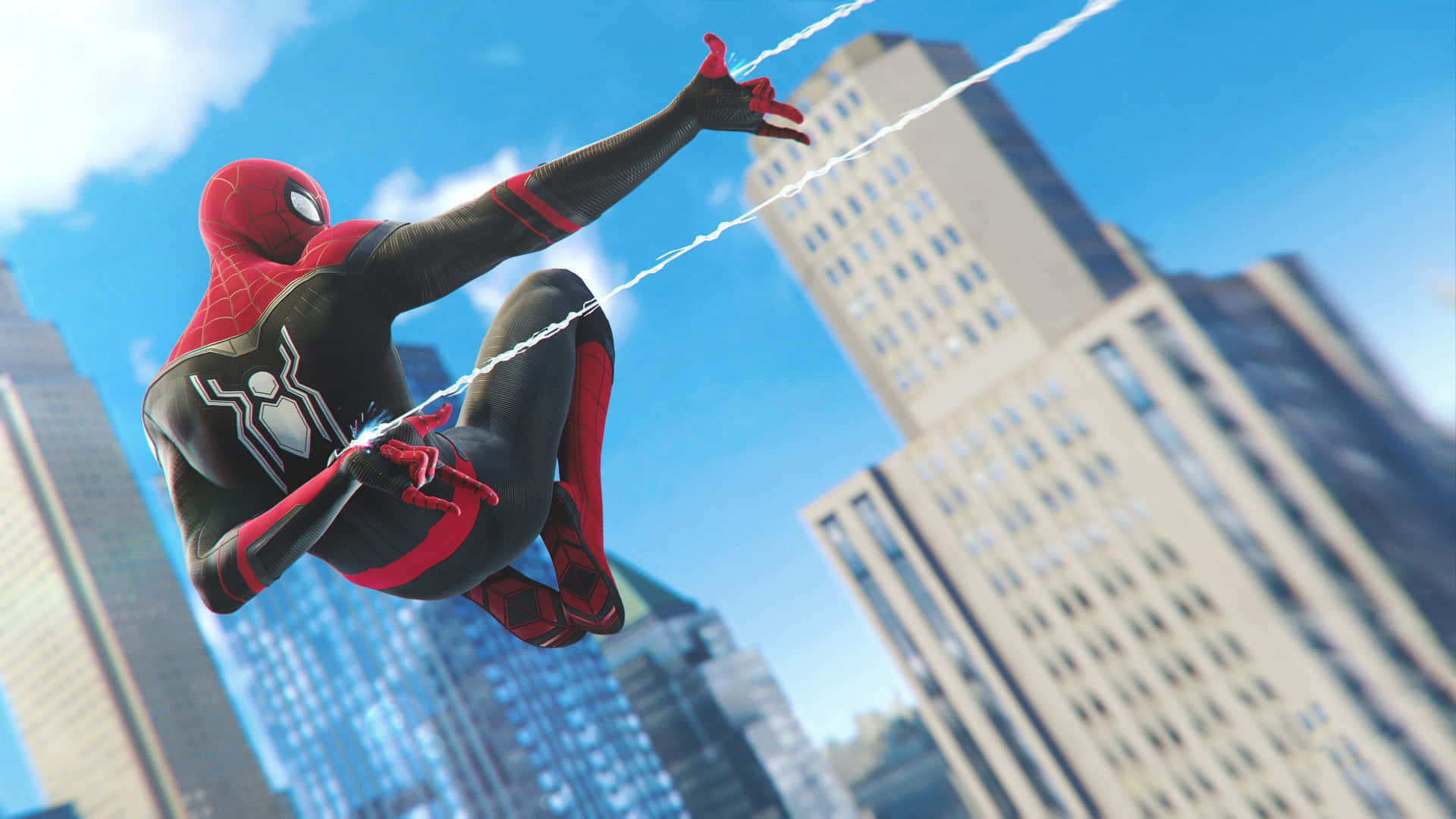 Exciting High-resolution Image Of Spider-man On Ps4 In 4k