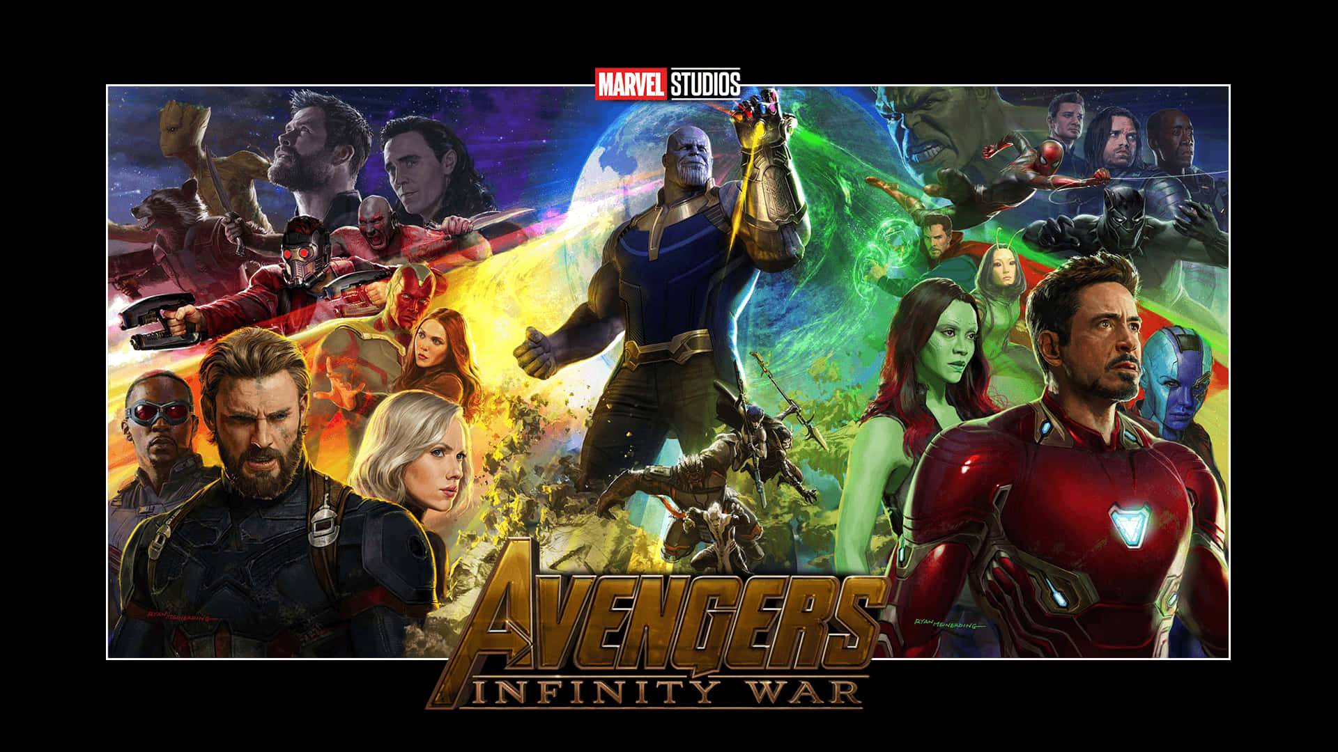 Exciting Marvel Universe In High Resolution Background