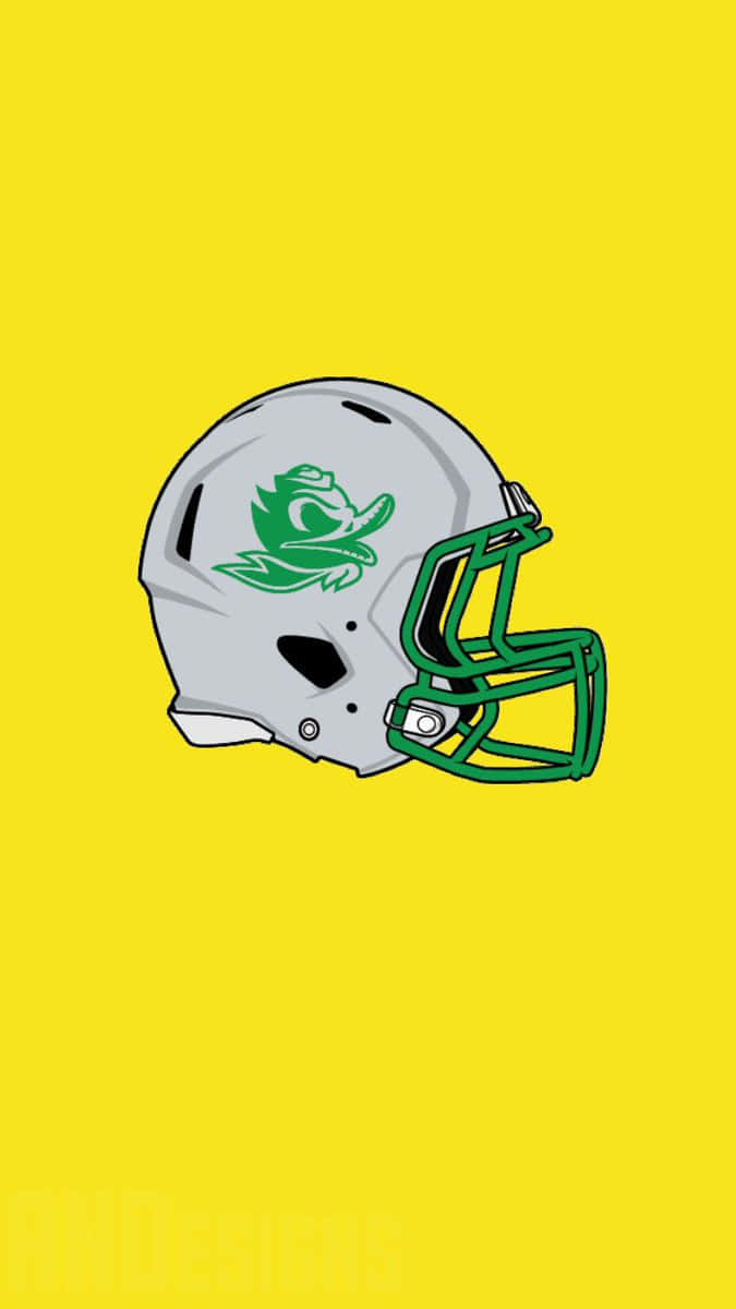 Exciting Oregon Ducks Game Moment Background