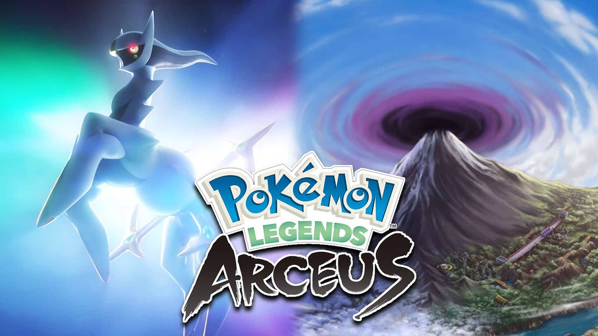 Exciting Pokemon Adventure In Pokemon Legends: Arceus Background