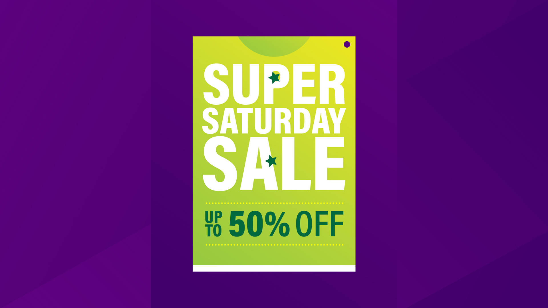 Exciting Super Saturday Sale Background