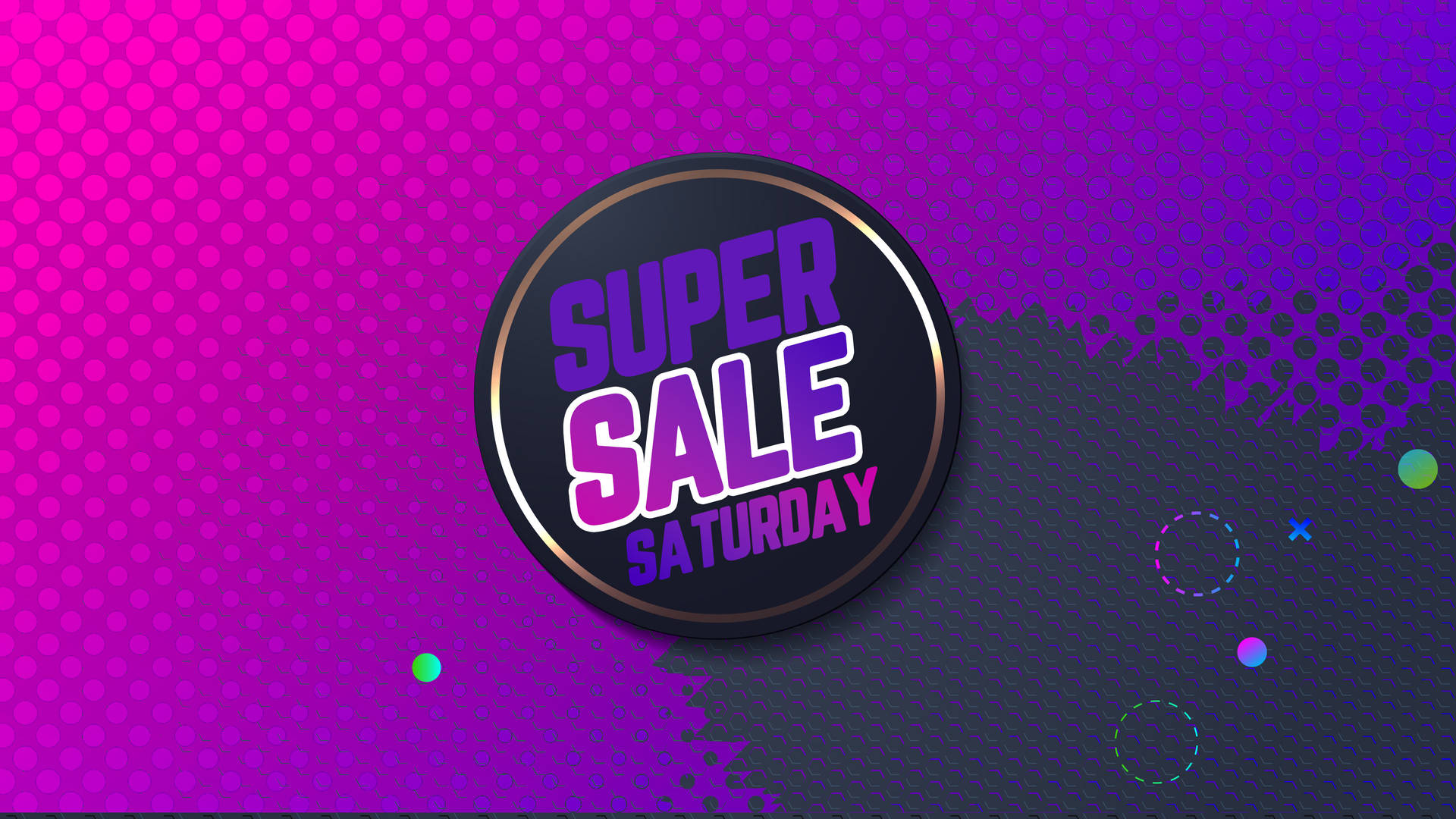 Exciting Super Saturday Sale! Background