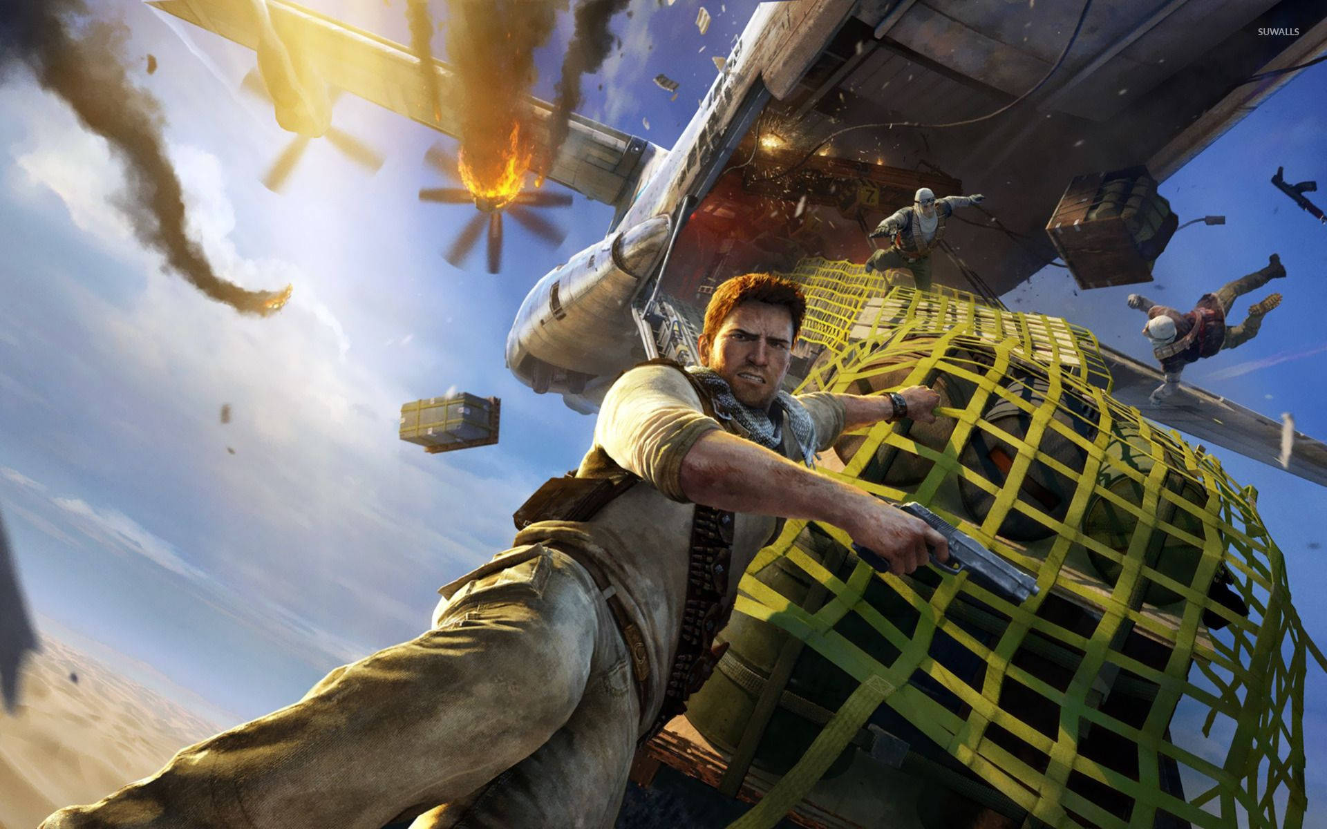 Exciting Uncharted Game Poster Background