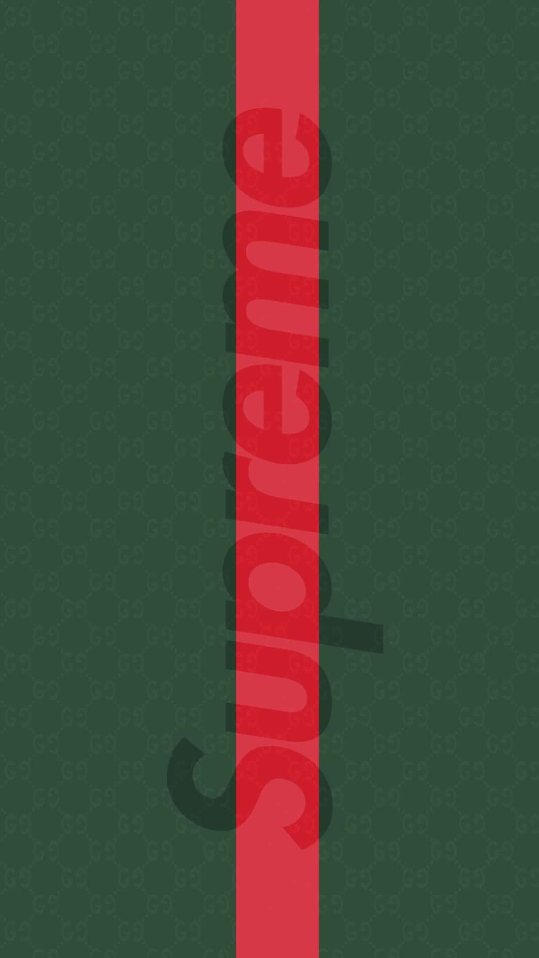 Exclusive Supreme Iphone Artwork Background