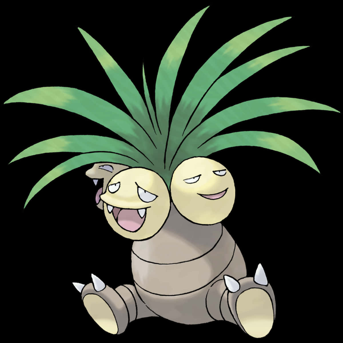 Exeggutor In White Backdrop Background