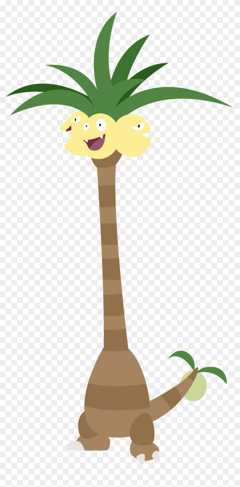 Exeggutor Without Outline