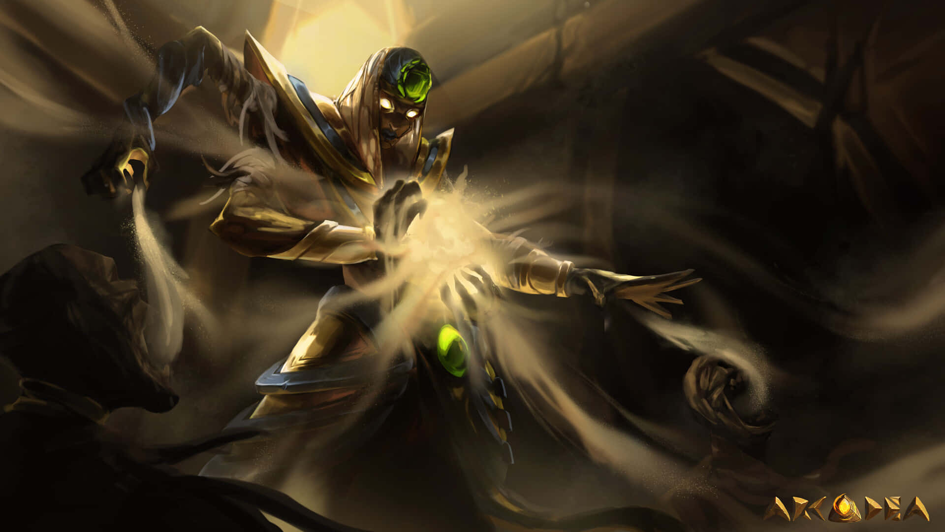Exemplary Animated Art Desktop Background
