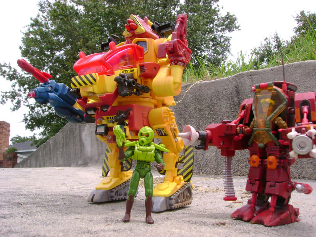 Exo-frames Of Exosquad Outdoors