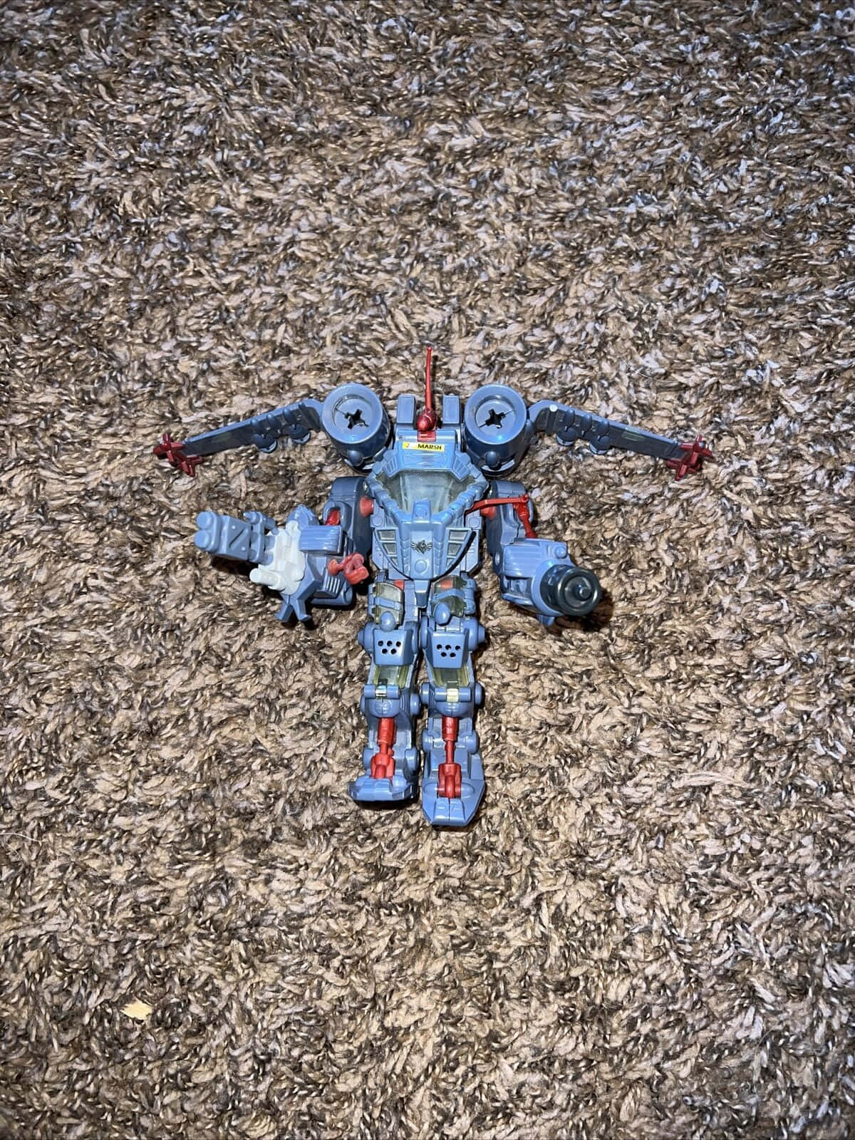 Exosquad E-frame On Ground Background