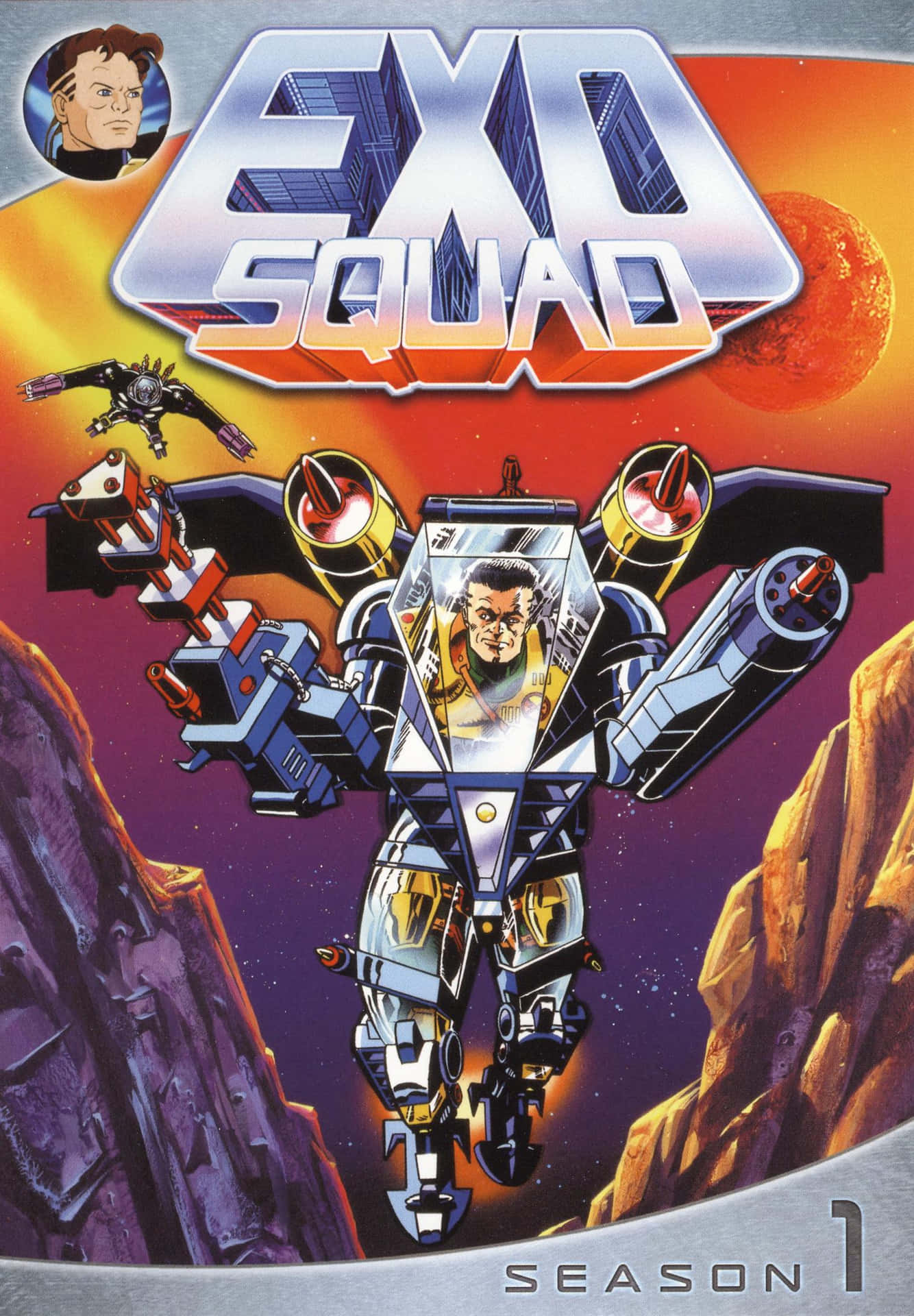 Exosquad Season 1 Poster Background