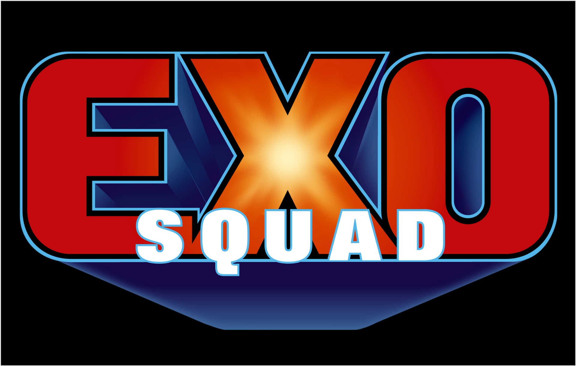 Exosquad Show Title Background