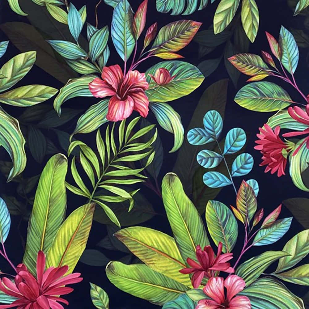 Exotic Flower Aesthetic [wallpaper] Background