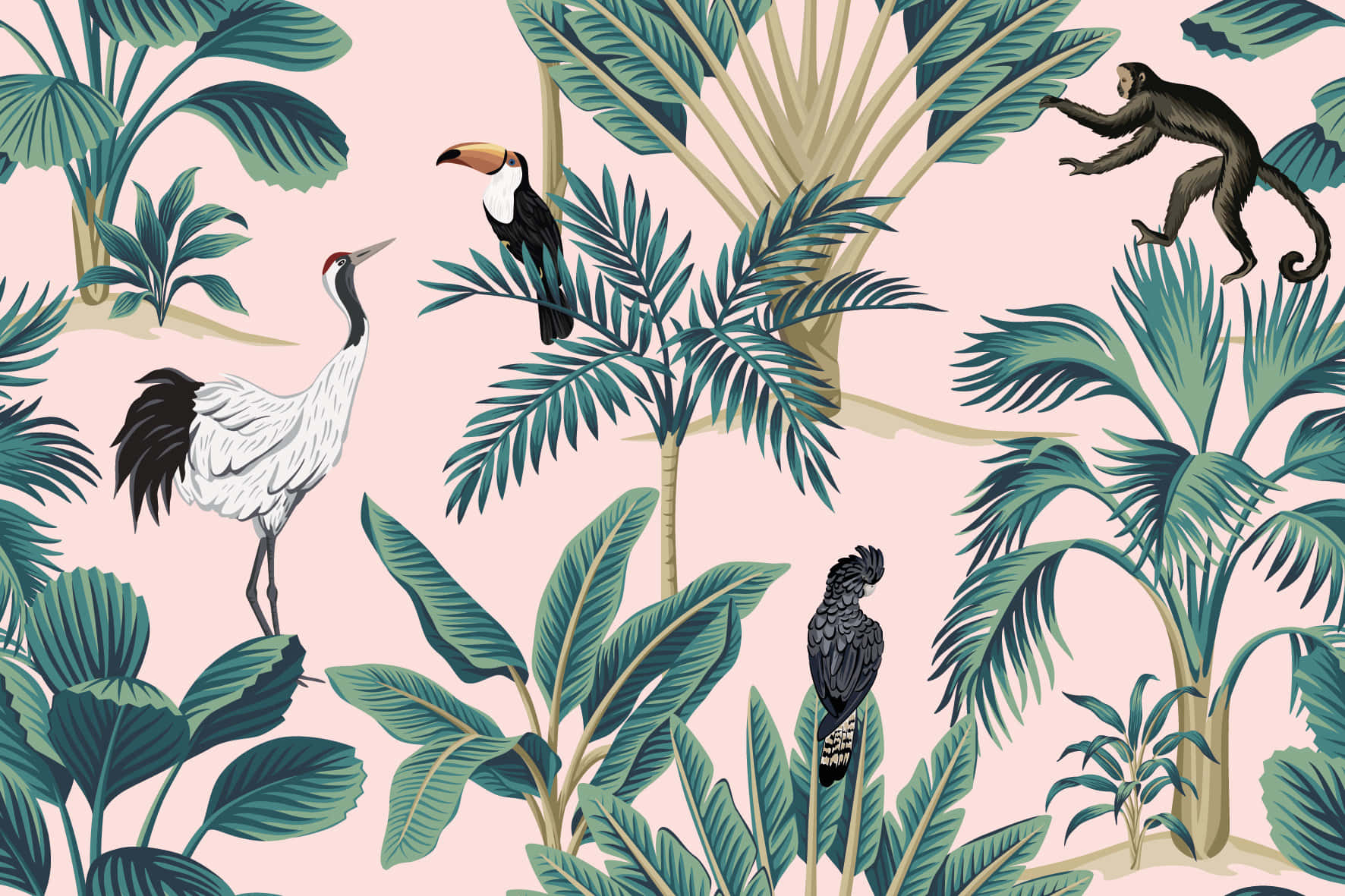 Exotic Plants Art [wallpaper] Background