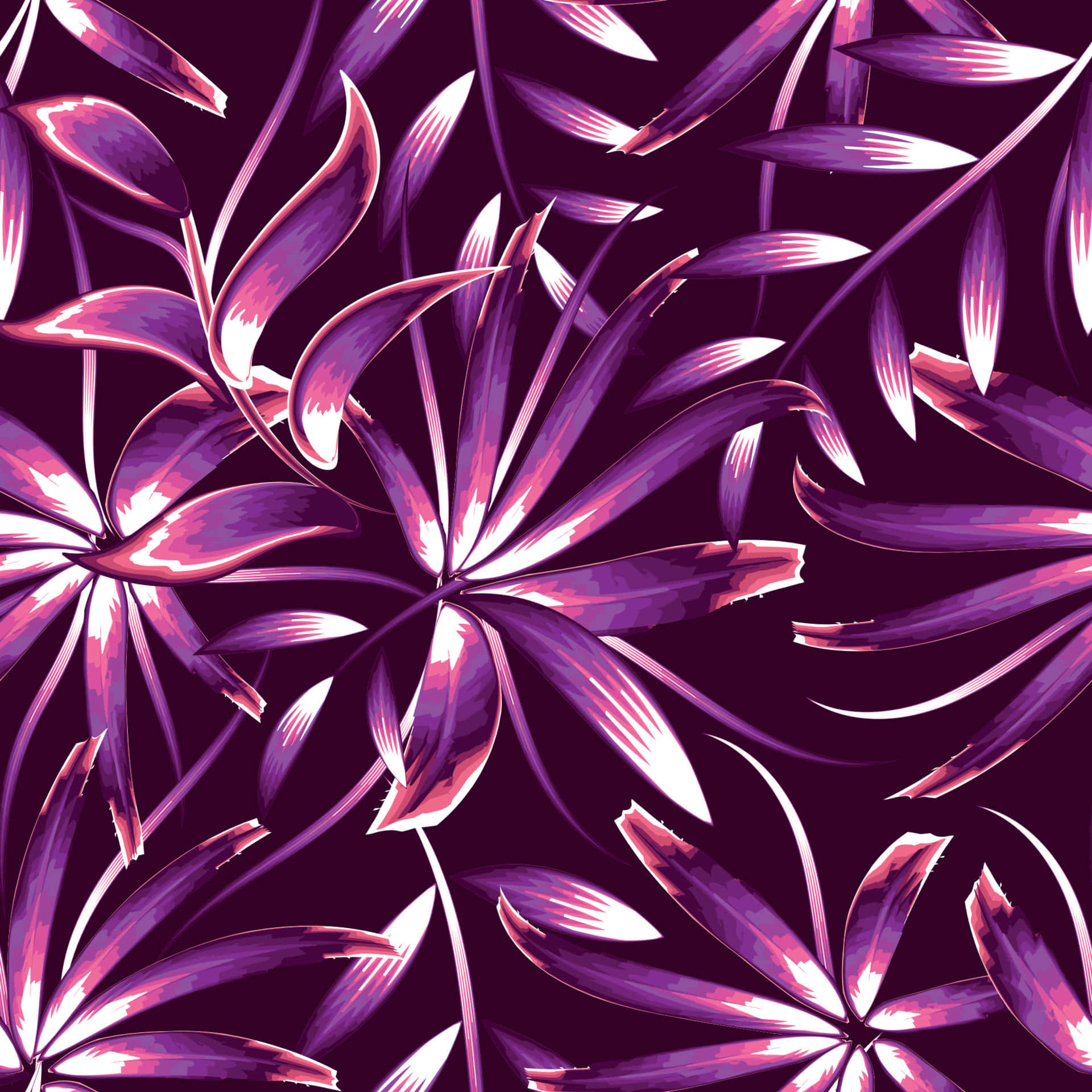 Exotic Purple Flowers [wallpaper] Background