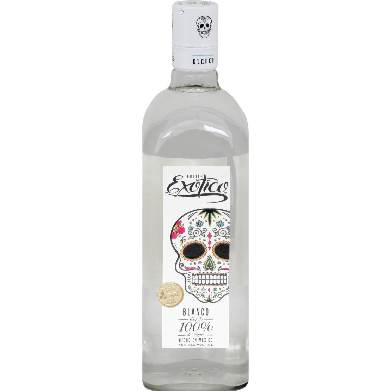 Exotico Tequila Blanco Background