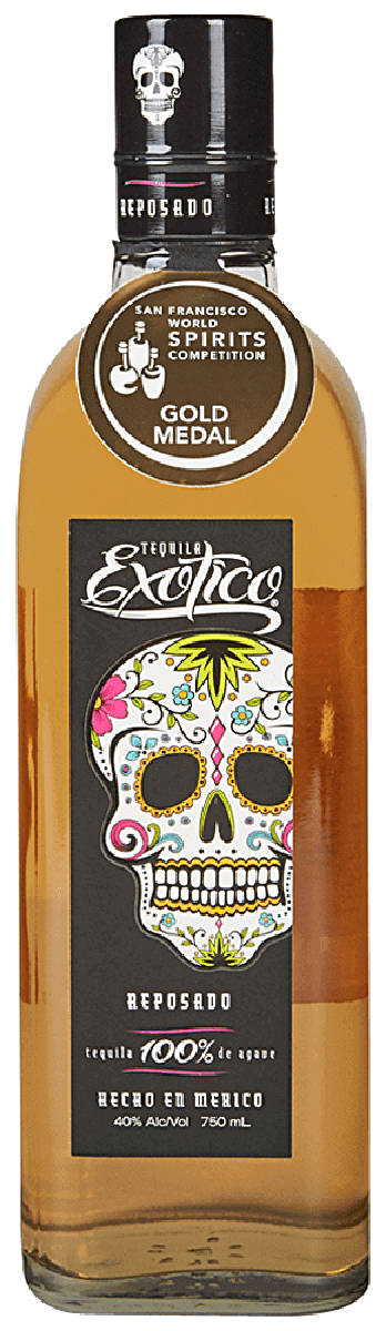 Exotico Tequila Reposado 1.75l Bottle Background