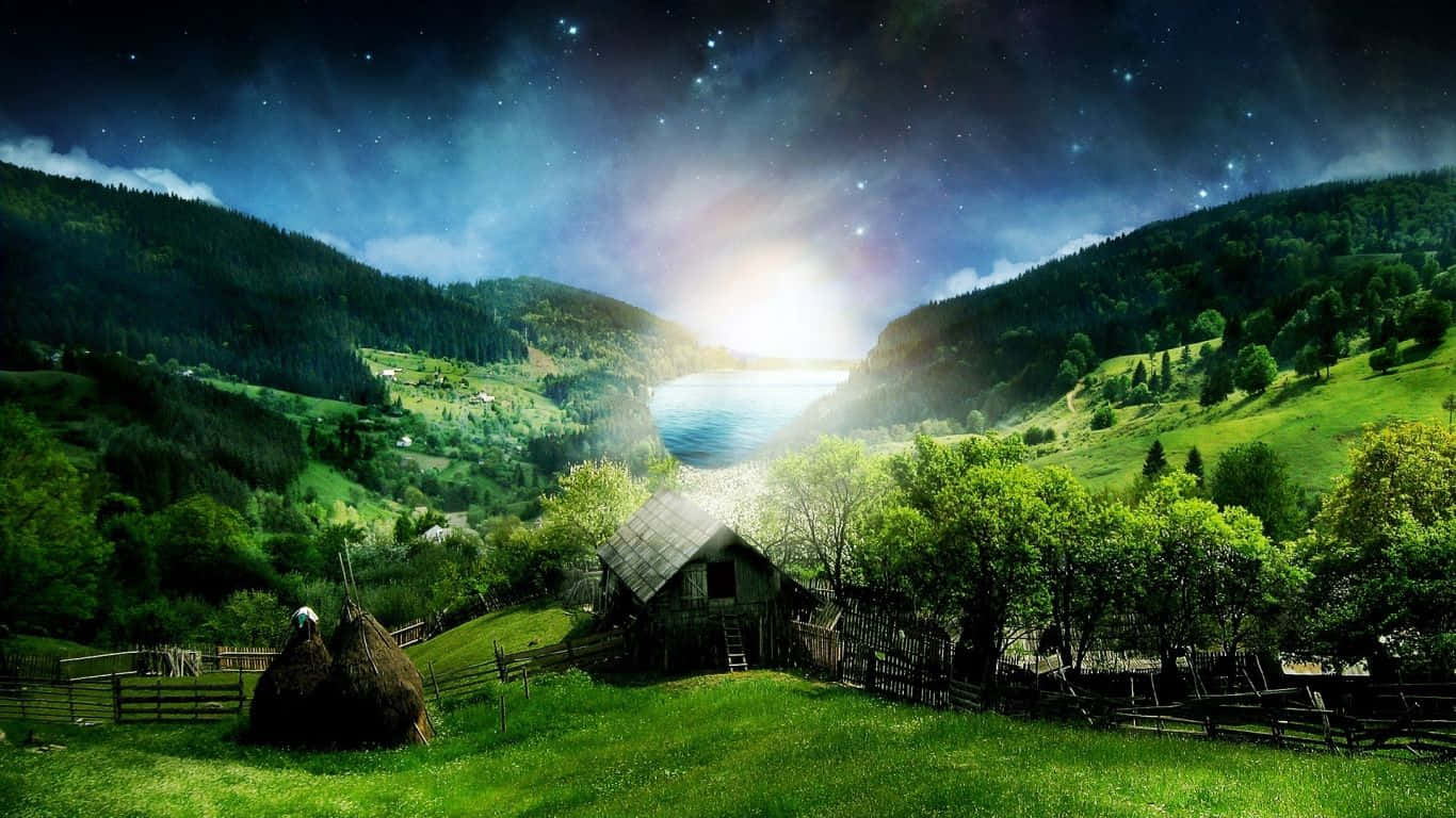 Expand Your Imagination With Trippy Desktop Background