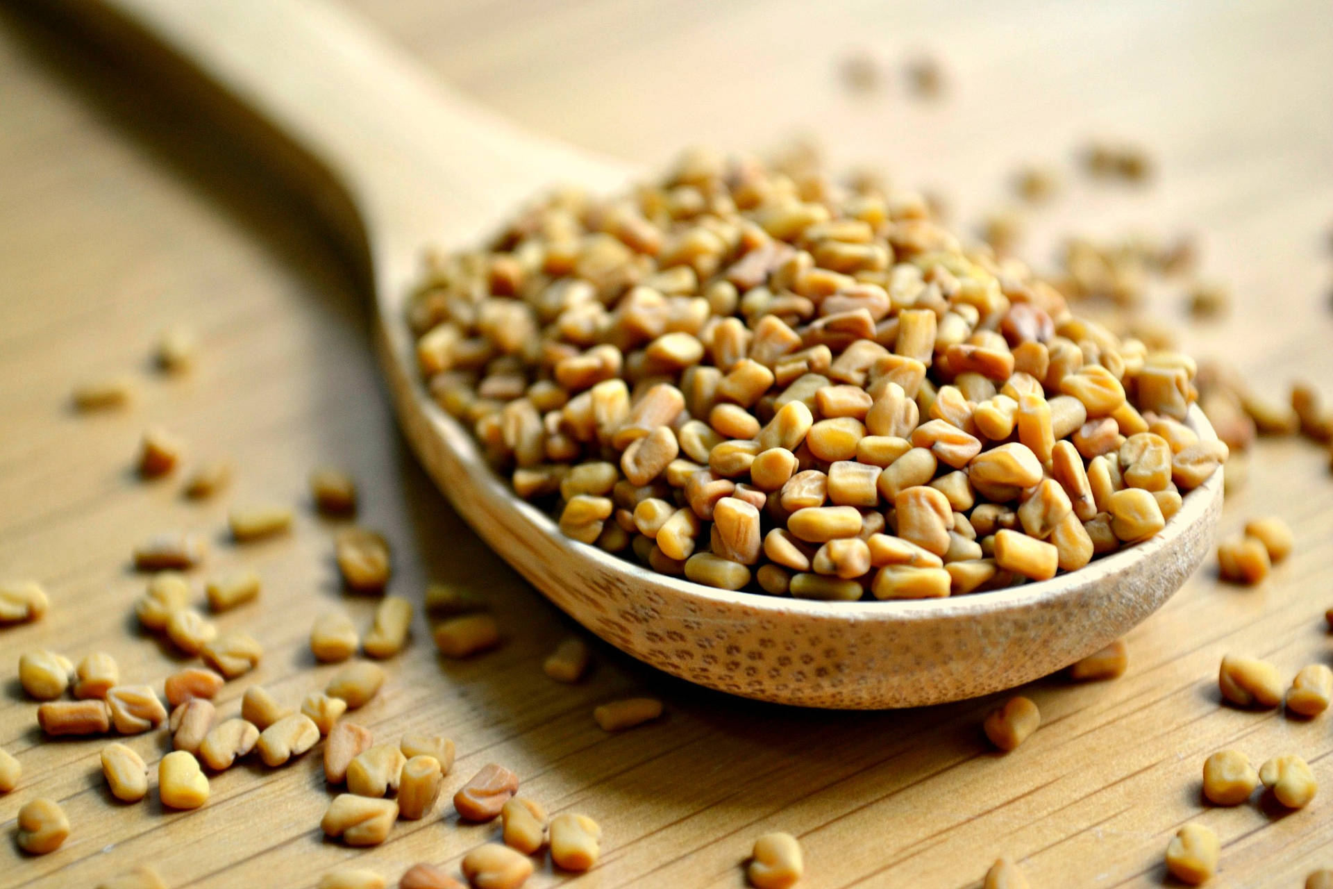 Expected Serving Of Fenugreek Seeds Background