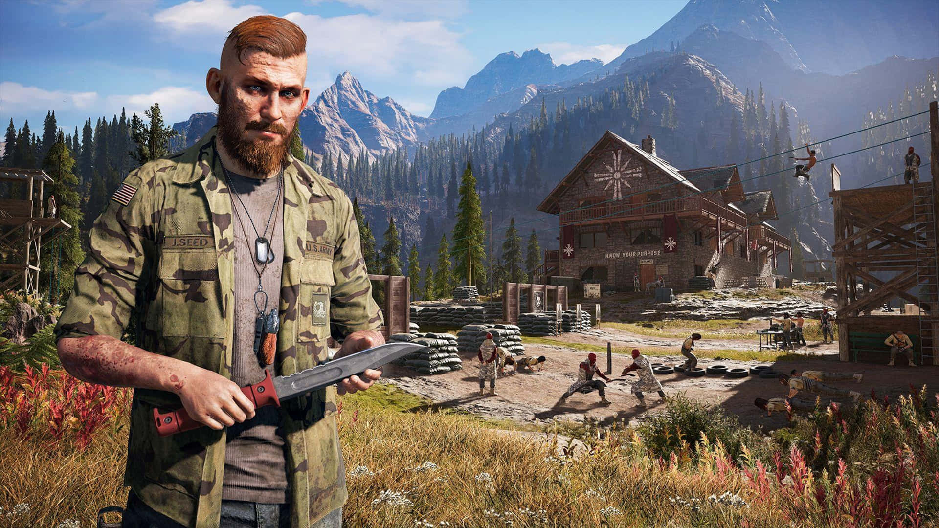 Experience A New Level Of Immersion In Far Cry 5 With 4k Ultra Hd Background