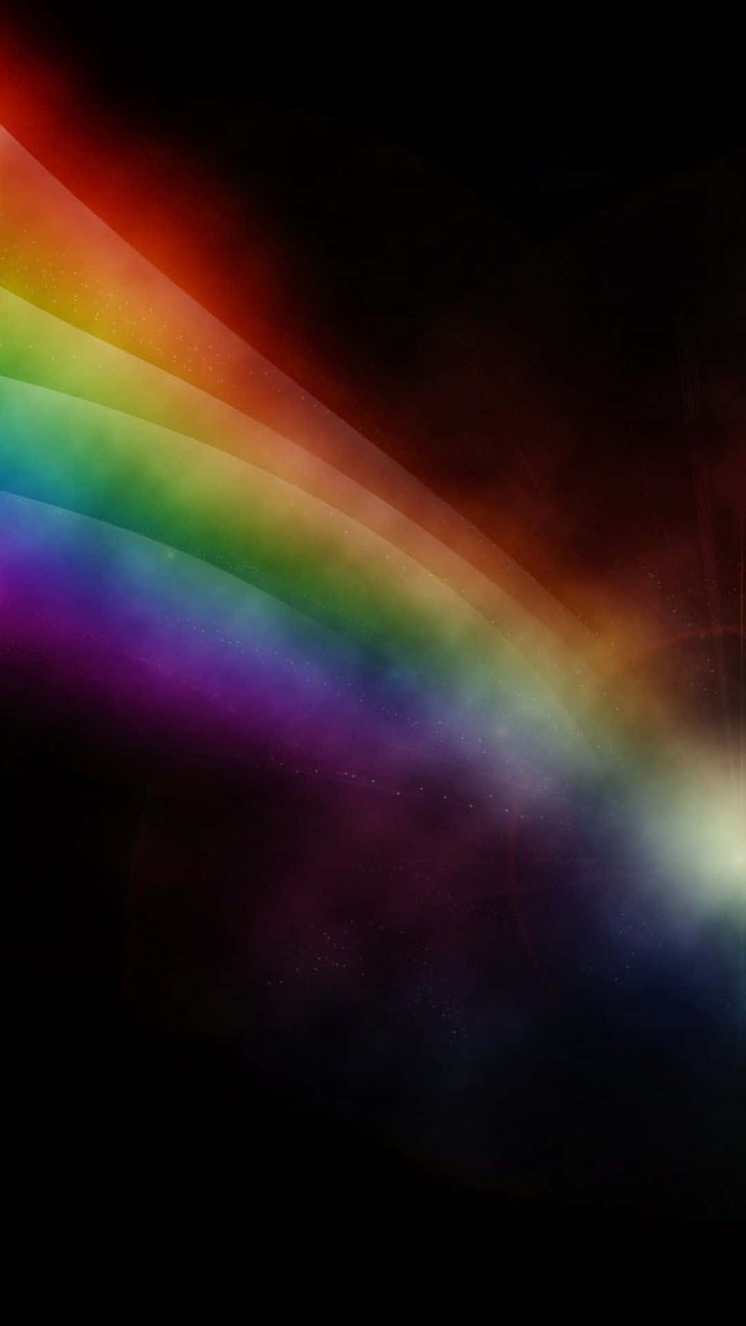 Experience A Vibrant Sunset Wherever You Go With This Beautiful Rainbow Iphone 11 Pro Background