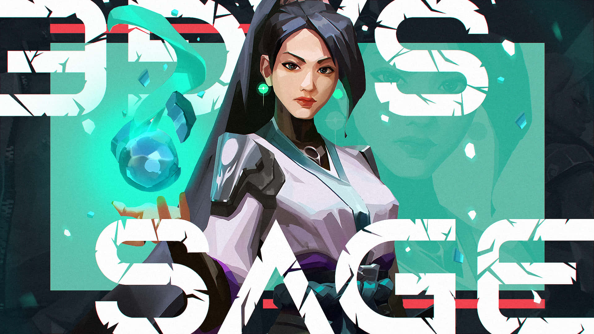 Experience A Whole New Level Of Gaming With Valorant Sage Background