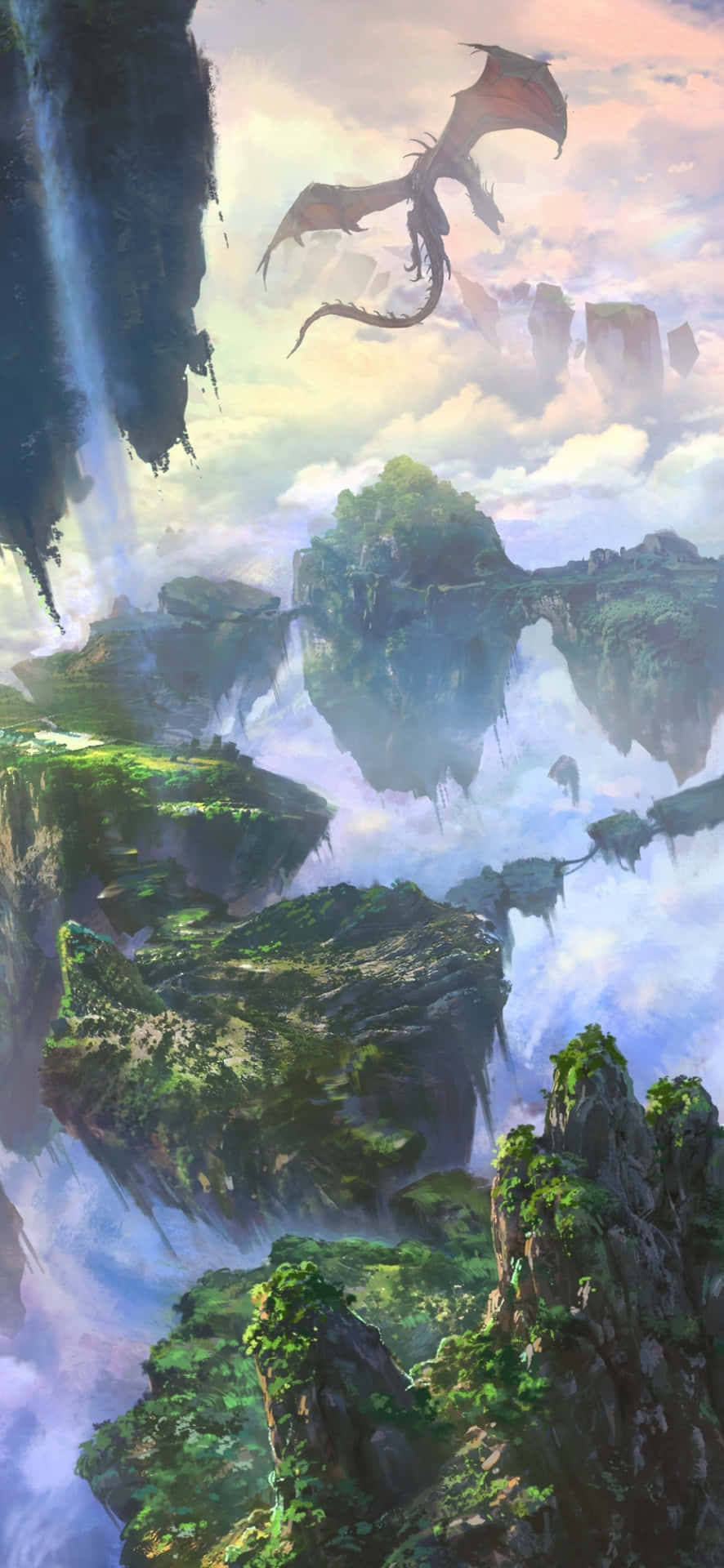 Experience A World Beyond Reality With The Fantasy Phone Background