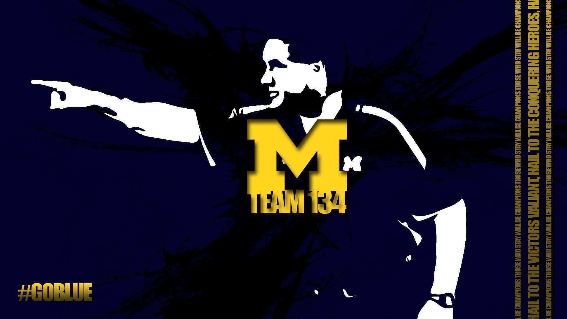 Experience All The Majestic Beauty Of The University Of Michigan Background