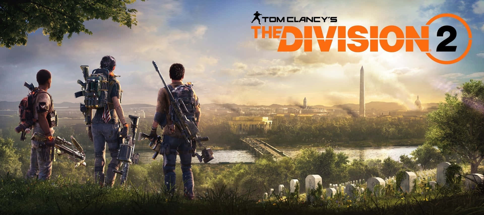 Experience An Open-world Adventure In The Division 2 4k Background