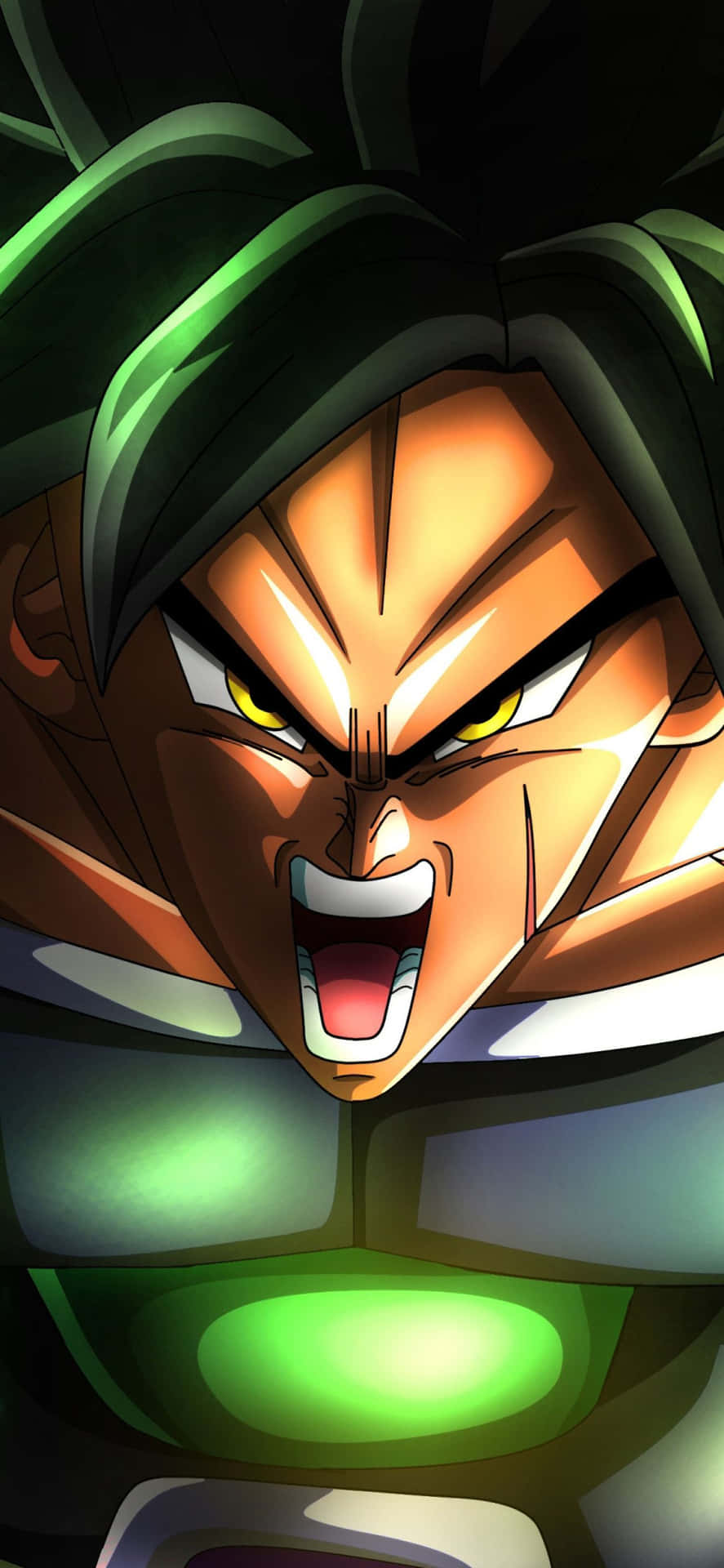 Experience Broly - The Ultimate Smartphone For Entertainment Background
