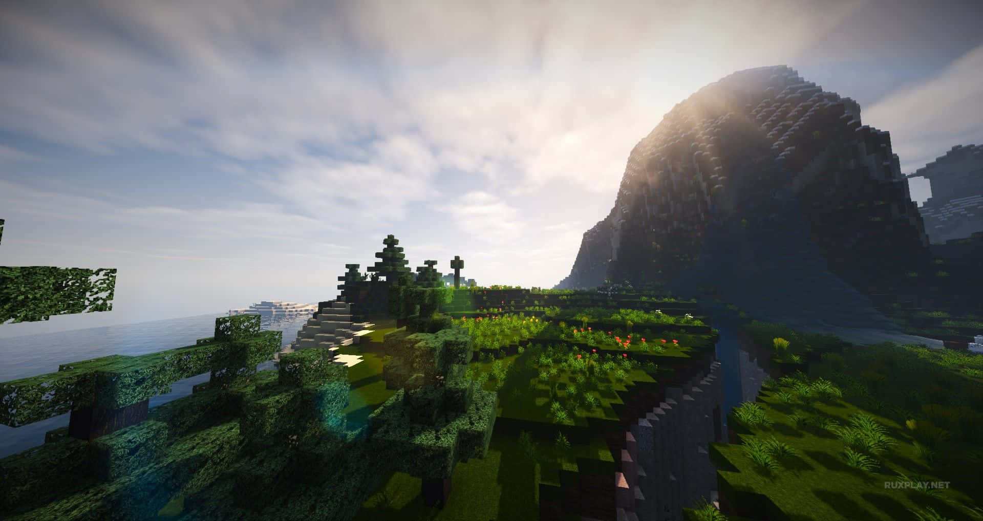 Experience Captivating Visuals With Minecraft Shaders Background