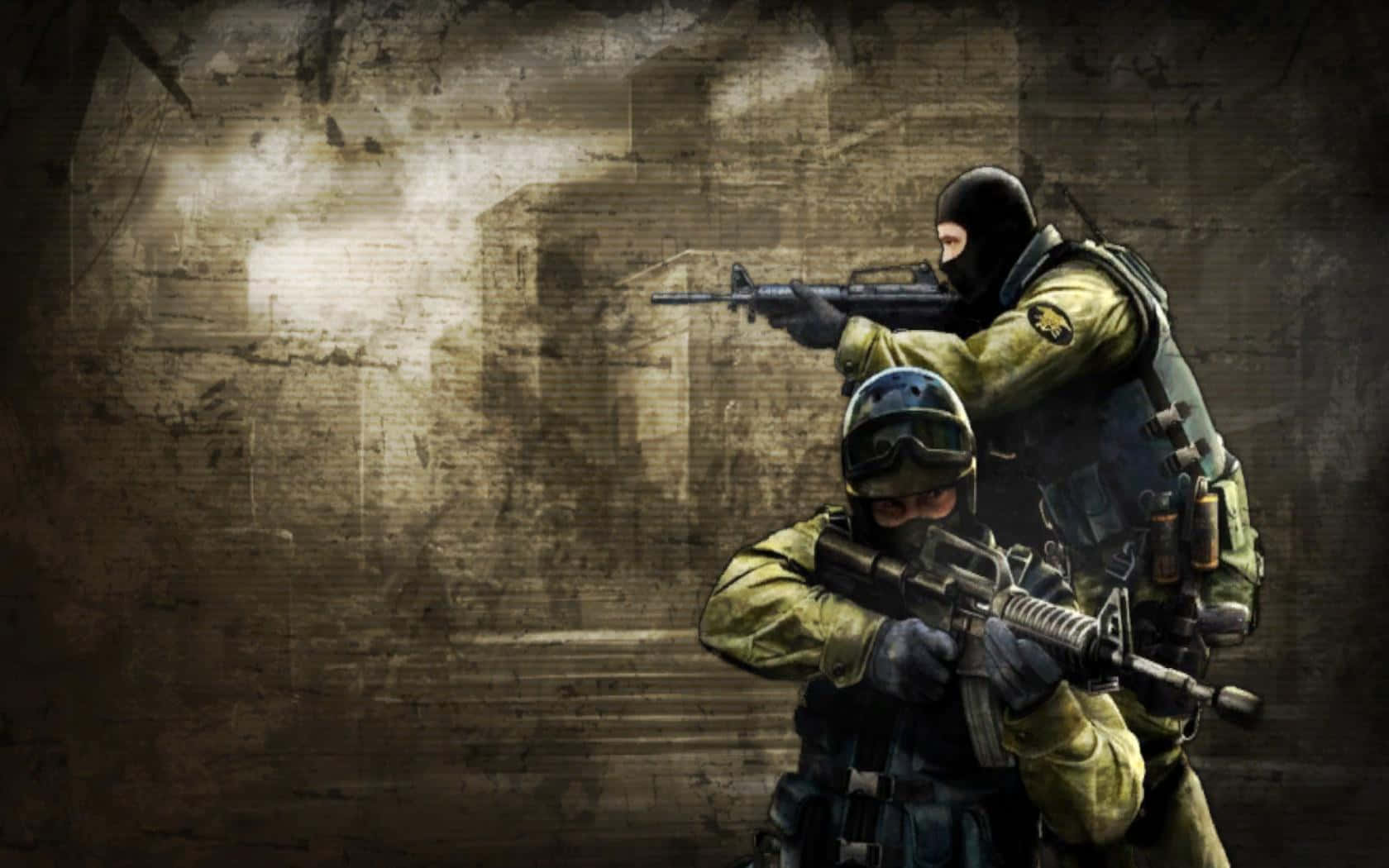 Experience Counter Strike Source In Stunning Hd Background