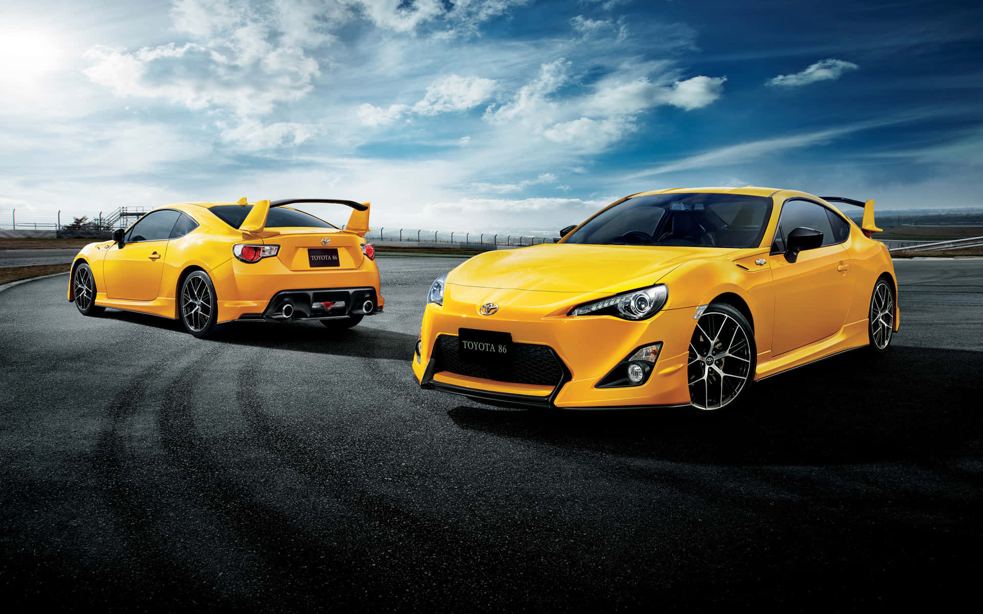 Experience Daring Performance With The Toyota 86 Background