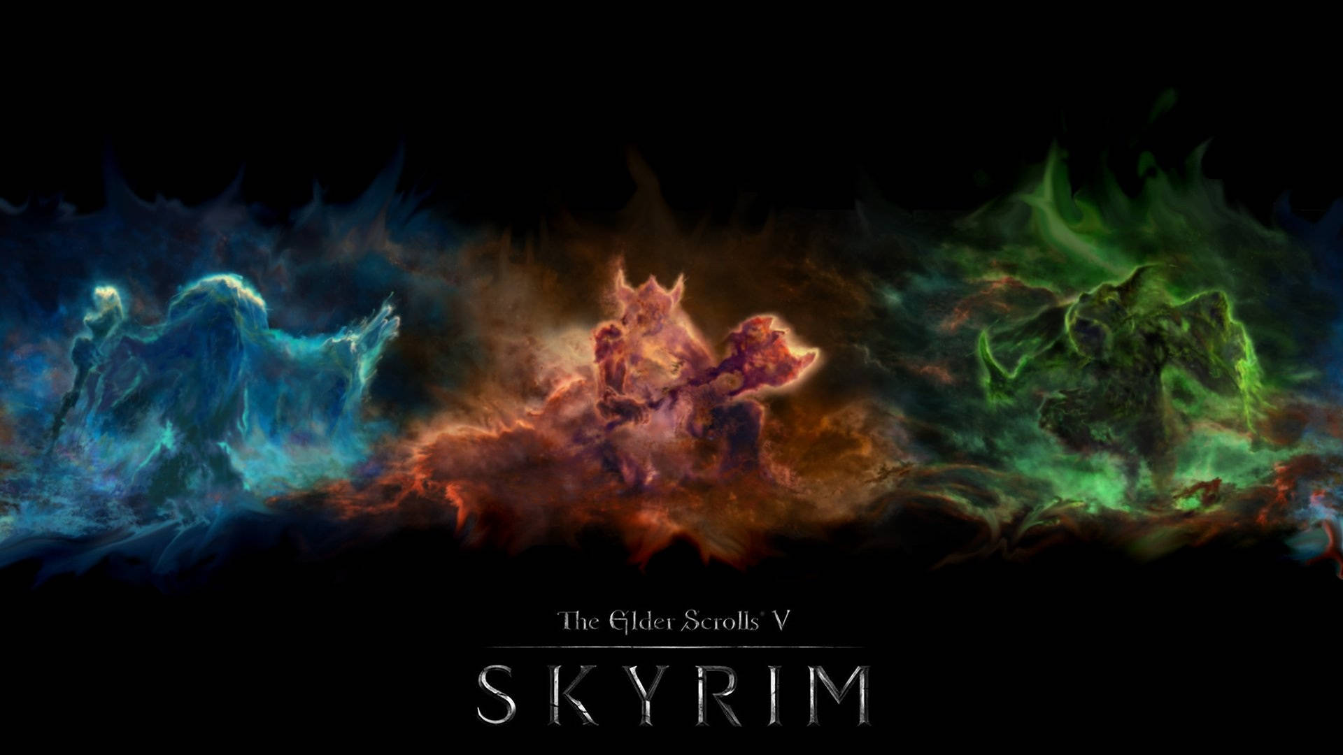 Experience Epic Adventure In Skyrim Background