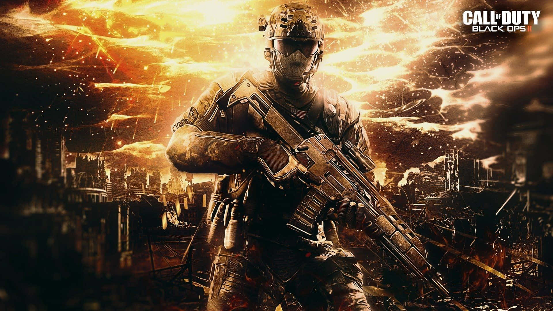 Experience Epic Battles In Call Of Duty Black Ops Background