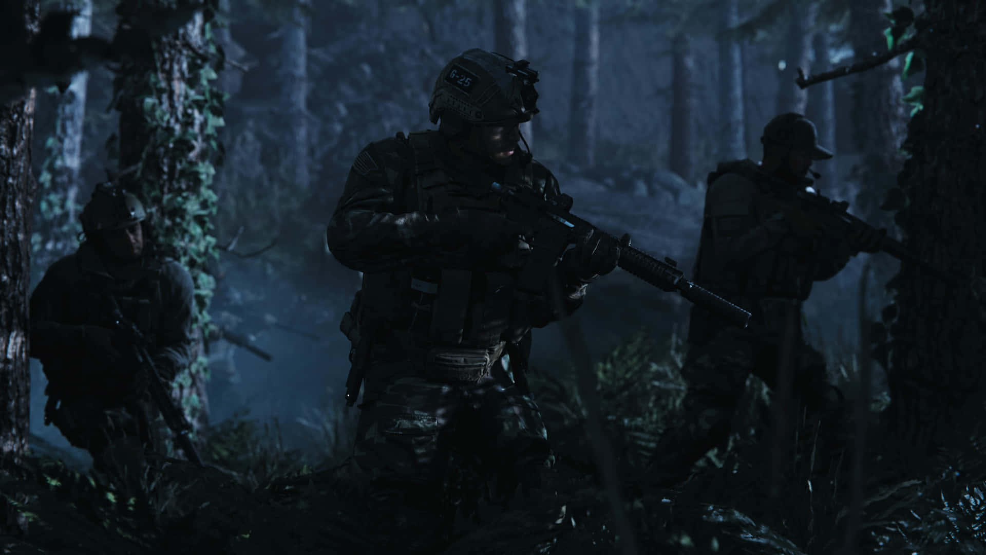 Experience Epic Gunfights With Call Of Duty Modern Warfare Background