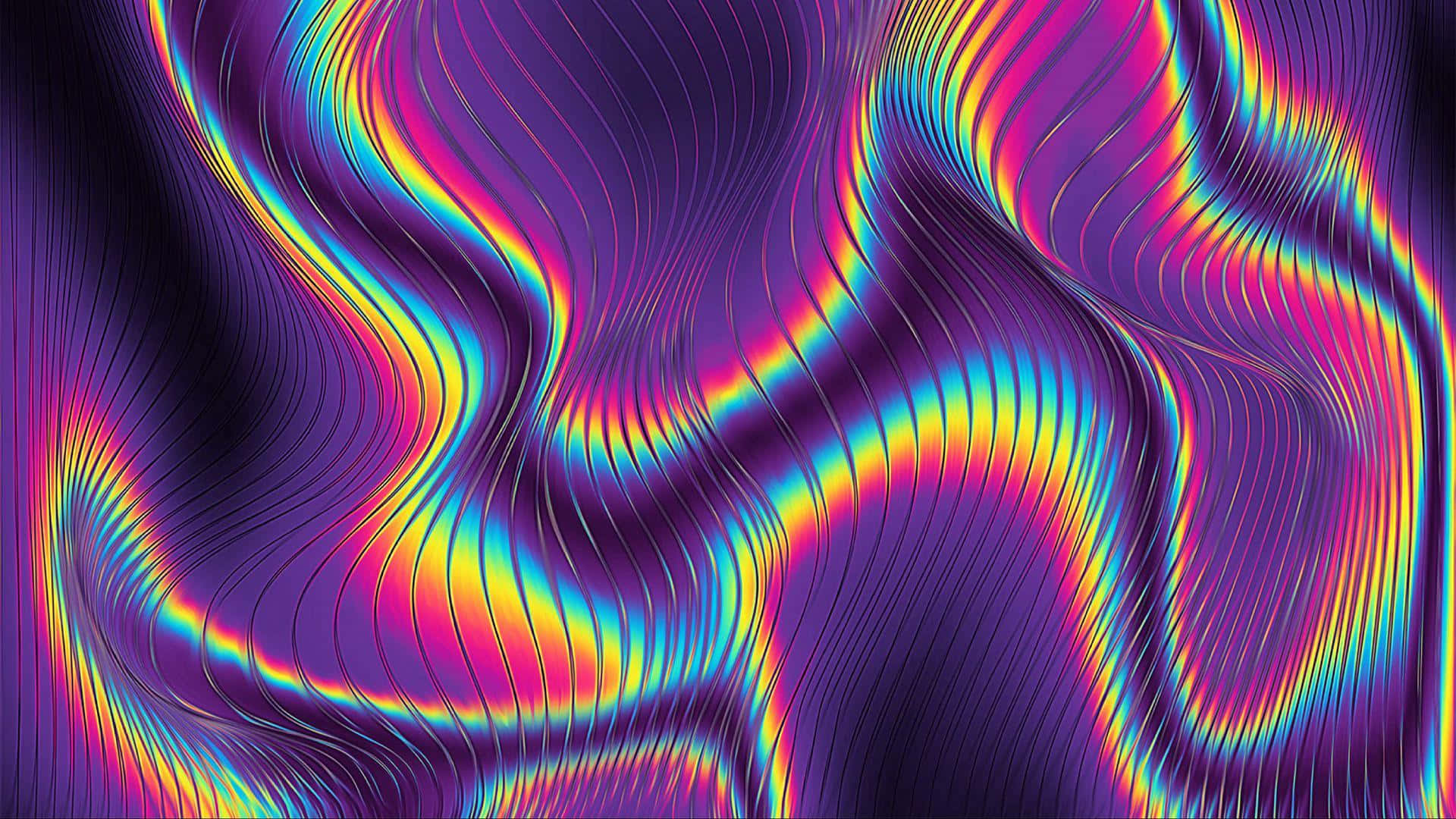 Experience Exhilarating Psychedelic Colors Background