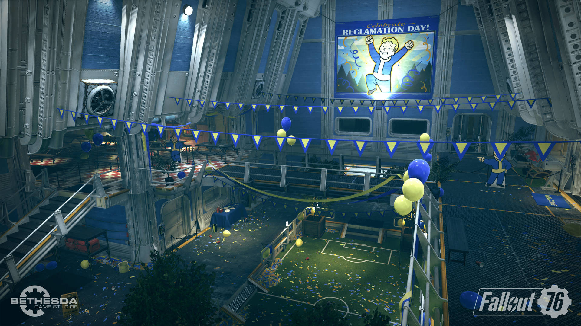 “experience Fallout 76 In Style With The Campaign Stadium” Background