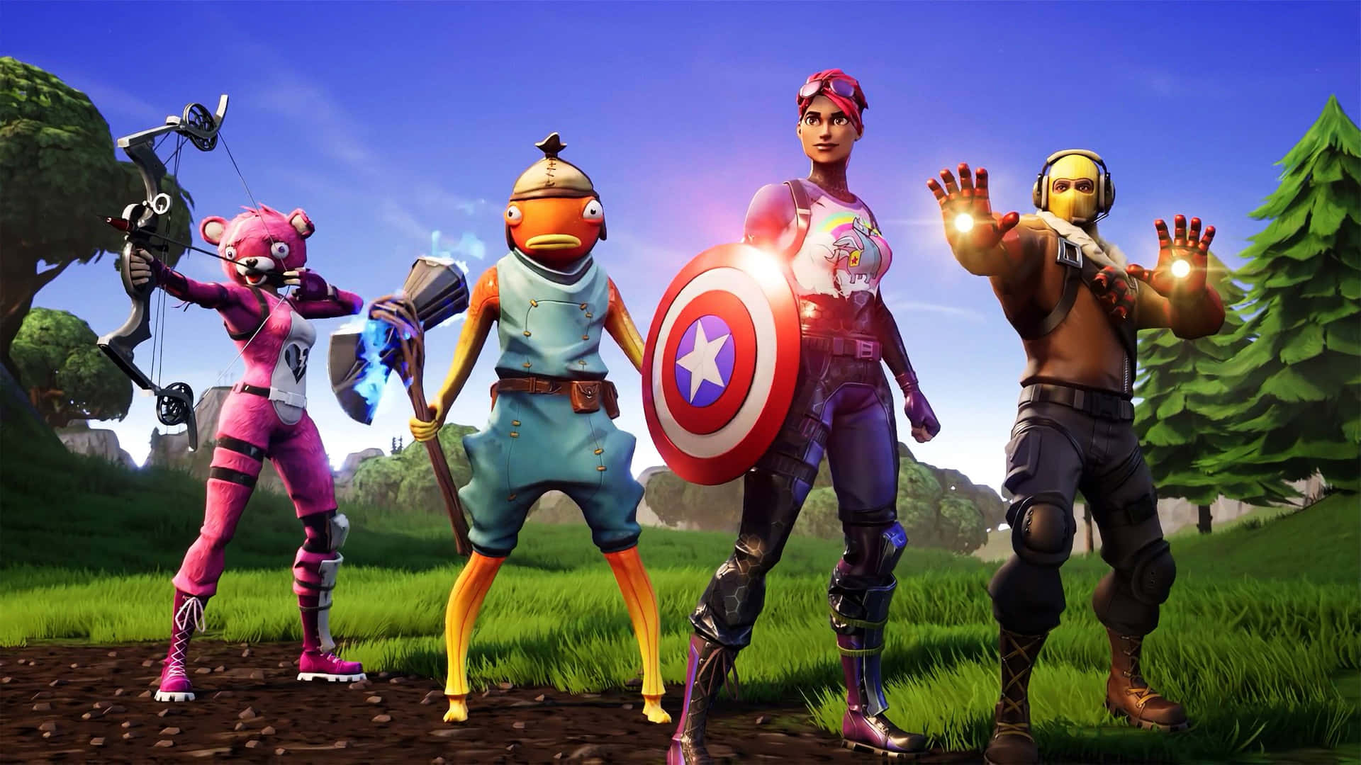 Experience Fortnite Across Xbox Consoles Background